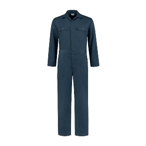 Kinderoverall polyester / katoen marine