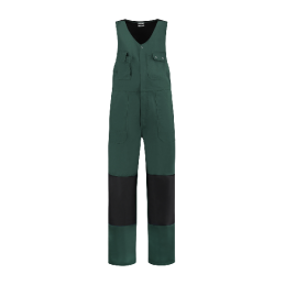 Bodybroek katoen/polyester flessengroen-zwart