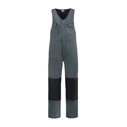 Bodybroek katoen/polyester grijs-zwart