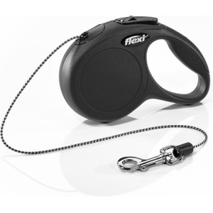 Hondenriem new classic koord zwart 3 meter
