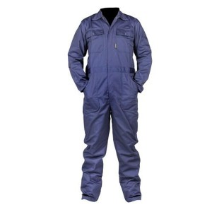 Goedkope import werkoverall poly/katoen marine