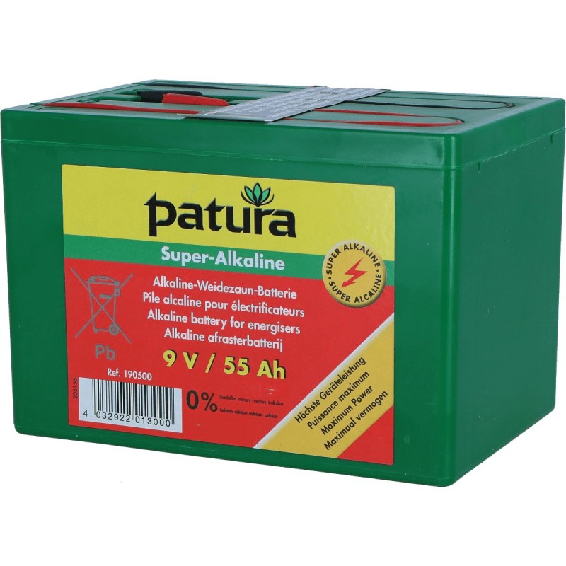 Batterij 9 V Super Alkaline 55 Ah