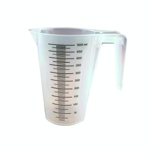 Maatbeker kunststof 0.5L