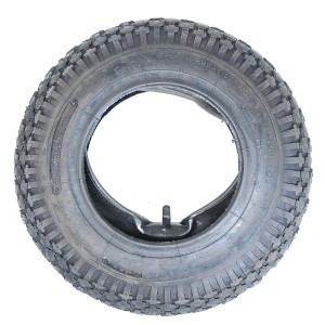 Buitenband en binnenband voor kruiwagen 4.00x8 Blokprofiel