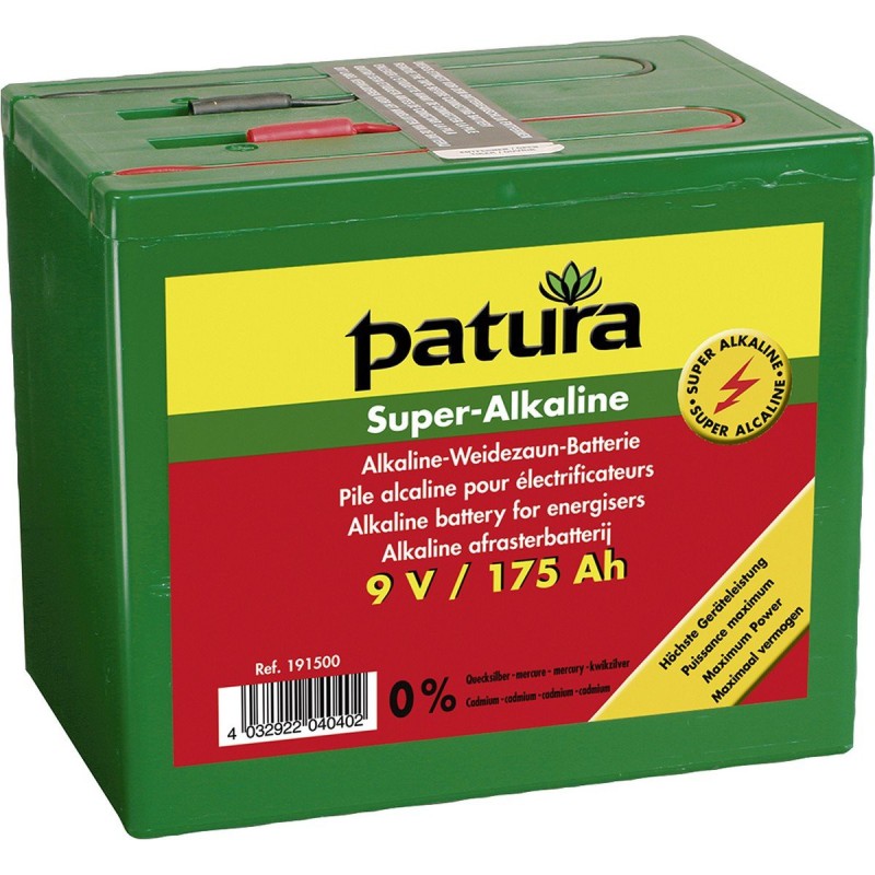 Batterij 9 Volt Super Alkaline 175 Ah