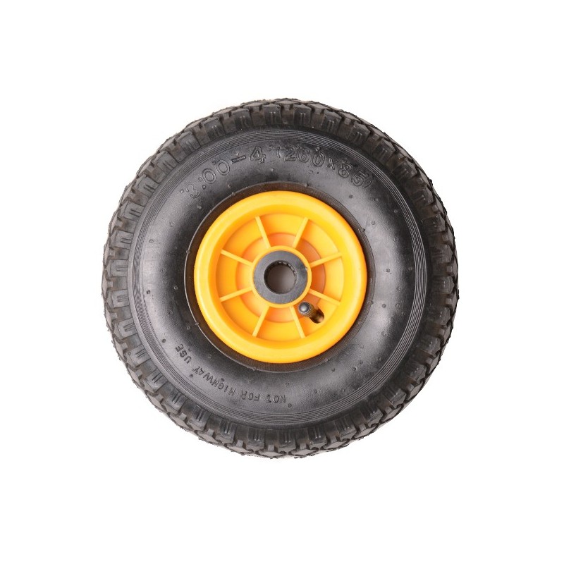 Wiel 3.00x4 voor slangenwagen