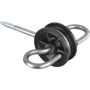 Poortgreepisolator r.v.s 4 stuks