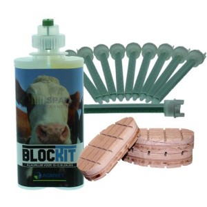 Blockit klauwlijm set 10 behandelingen