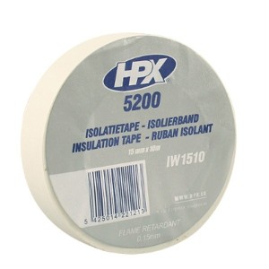 Isolatietape 5200 wit 15mm x 10m
