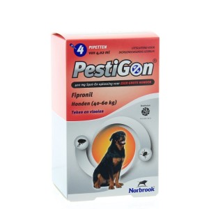 Pestigon hond 40-60kg 4 pipetten