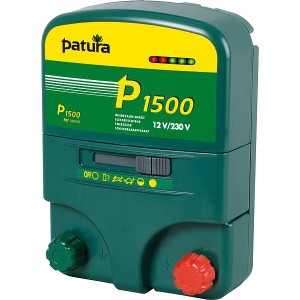 P 1500 schrikdraadapparaat 12 Volt of 230 Volt