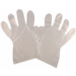 PE wegwerp handschoen 50 stuks