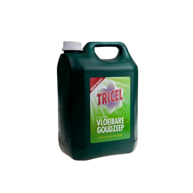 Tricel groene zeep Vloeibaar 5L.