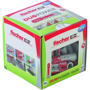 Fischer Plug Duopower 10x50mm 50 stuks