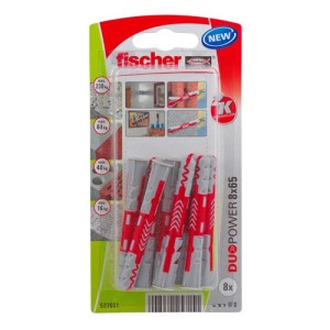 Fischer Plug Duopower 8x65mm 8 stuks