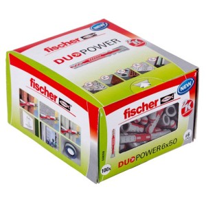 Fischer Plug Duopower 6x50mm 100 stuks