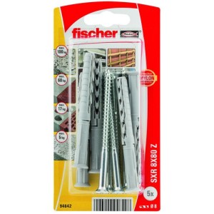 Fischer constructieplug SXR 8x80mm 5 stuks