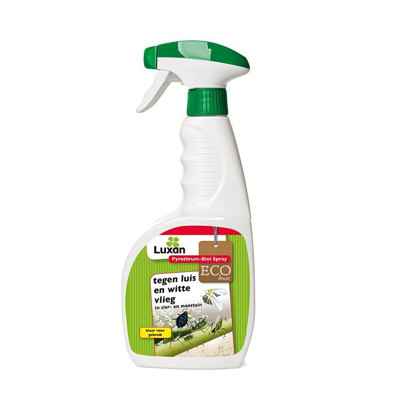 Pyrethrum Biol spray 750ml voor Luizen en Witte vlieg