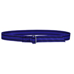 Halsband nylon blauw met...