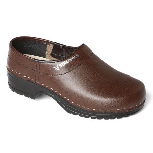 Schoenklomp Strövels 304 dicht bruin PU (O)