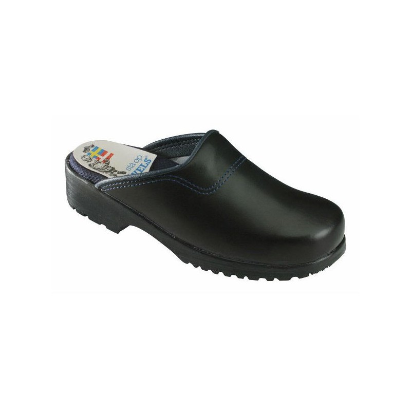 Schoenklomp Strövels FLEX open zwart onbeveiligd