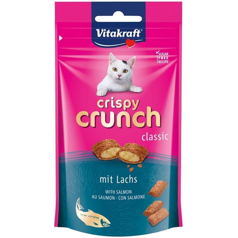 Crispy crunch zalm 60gr Vitakraft