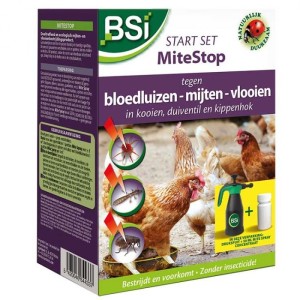 Mite stop startset concentraat met drukspuit