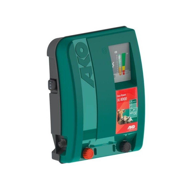 AKO Duo Power Xi8000 combi schrikdraadapparaat 230V/12V