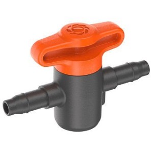 Afsluit- en reguleerventiel Micro-Drip 4.6mm (3/16") Gardena