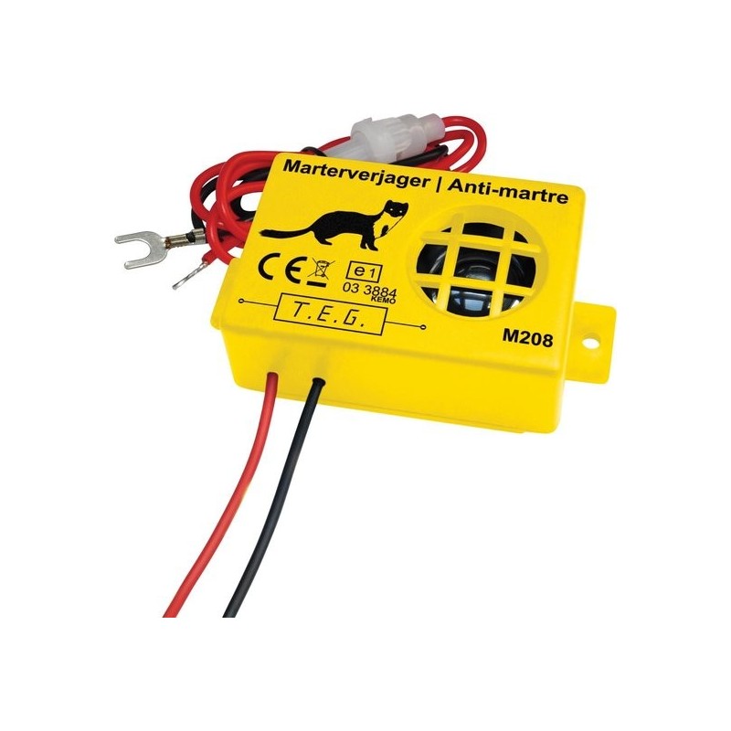 Marterverjager voor onder motorkap