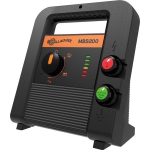 MBS200 Schrikdraadapparaat 230V / 12V / Solar