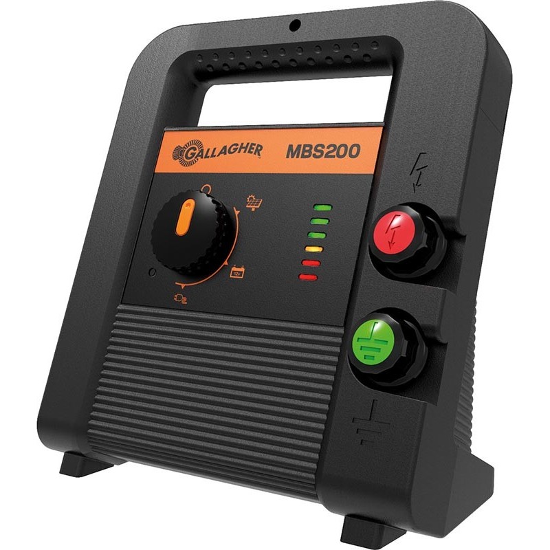 MBS200 Schrikdraadapparaat 230V / 12V / Solar