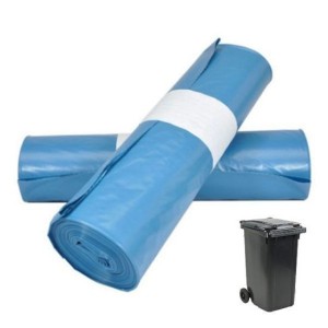 Containerzakken LDPE 65/25 x 140cm T 70 blauw 240 Liter