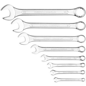Steeksleutel / ringsleutel set 8dlg 6-22mm