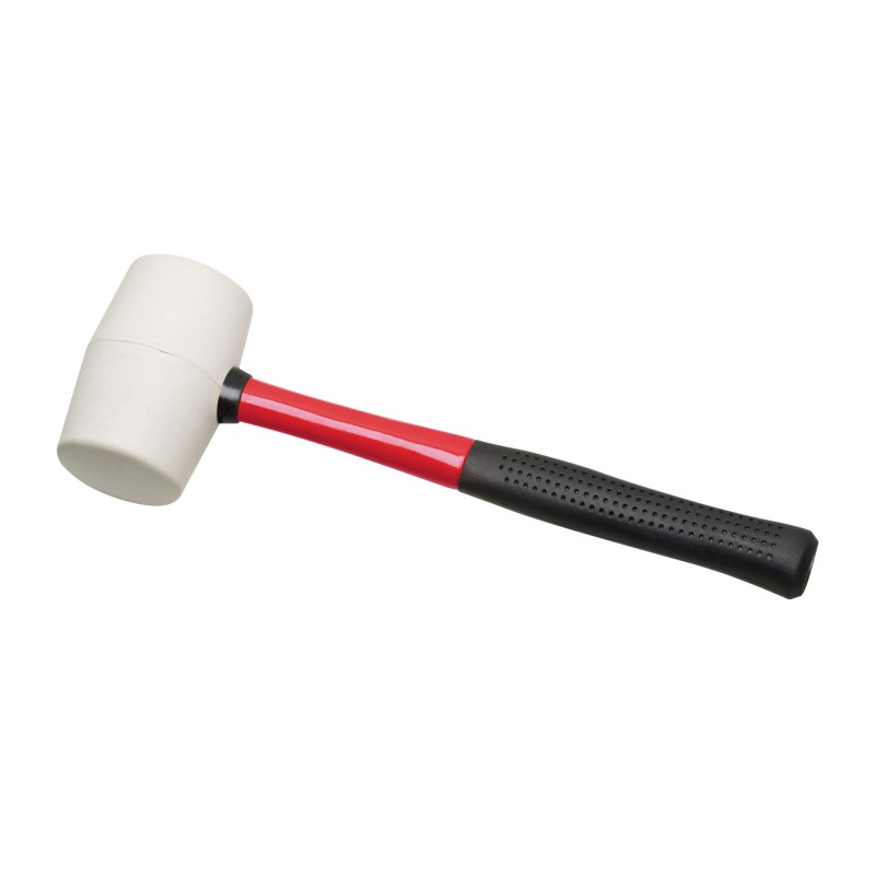 Rubberhamer 480 gram met fiberglassteel