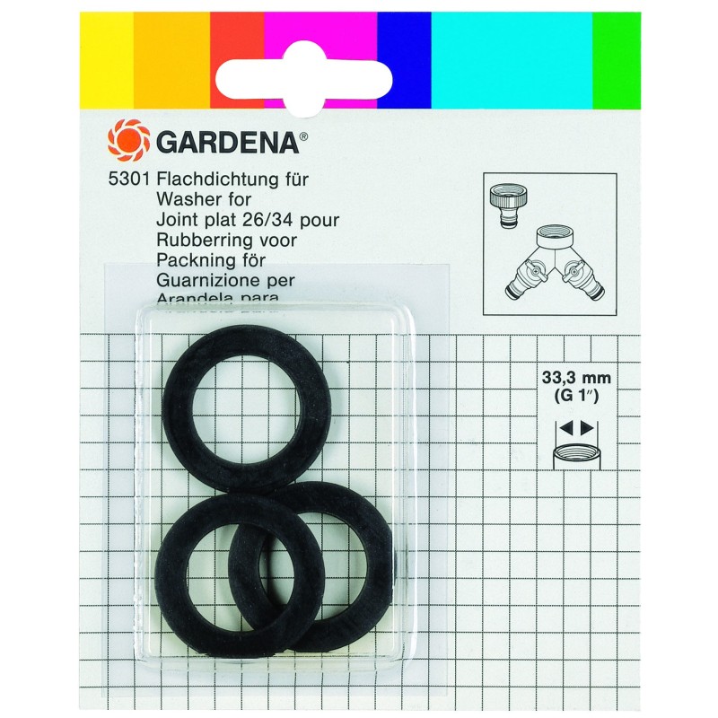 Rubberringen voor Gardena kraanstuk 3 stuks