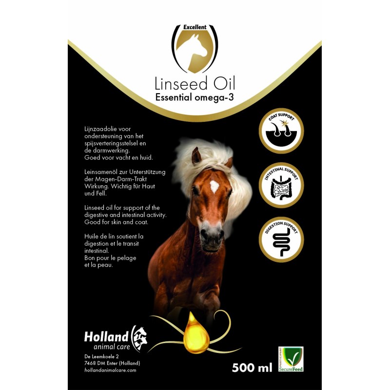 Excellent Horse Lijnzaadolie 500ml