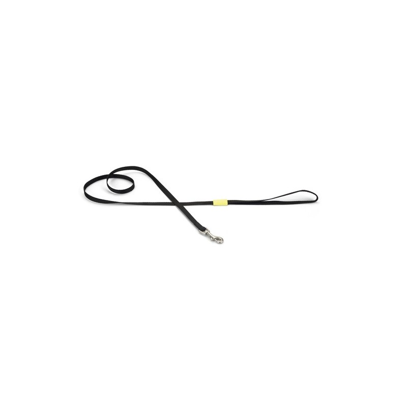 Beeztees hondenriem nylon zwart 120 cm x 10 mm