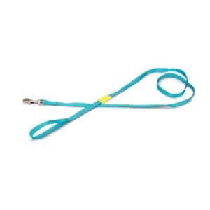 Beeztees hondenriem nylon lichtblauw 120 cm X 10mm