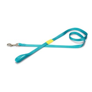 Beeztees hondenriem nylon lichtblauw 120 cm x 15mm