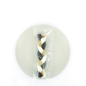 Hondensnack rundervlechtstaaf 20cm 1st