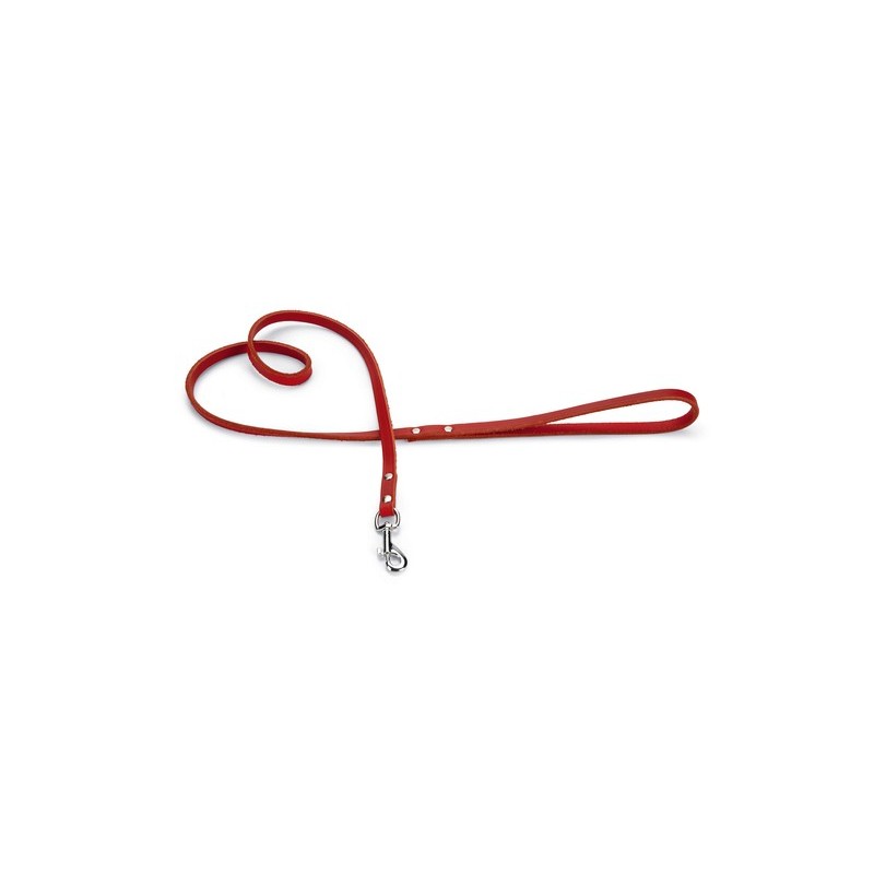 Beeztees hondenriem geniet rood 100cm x 10mm
