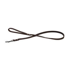 Beeztees hondenriem geniet bruin 100cm x 12mm