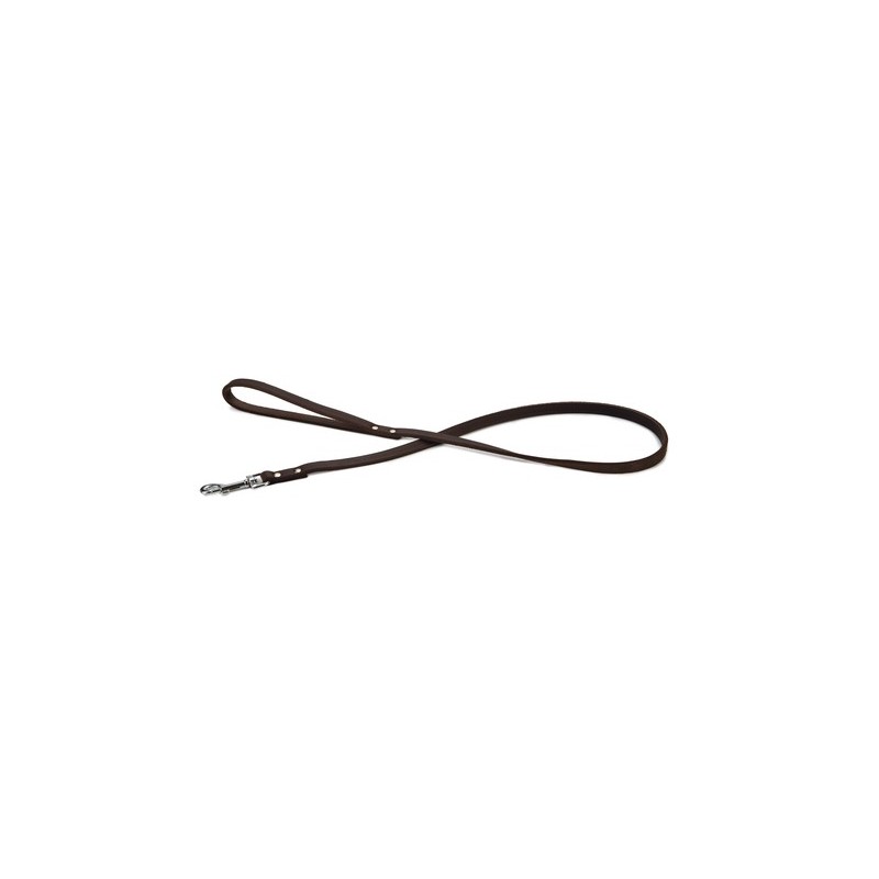 Beeztees hondenriem geniet bruin 100cm x 12mm
