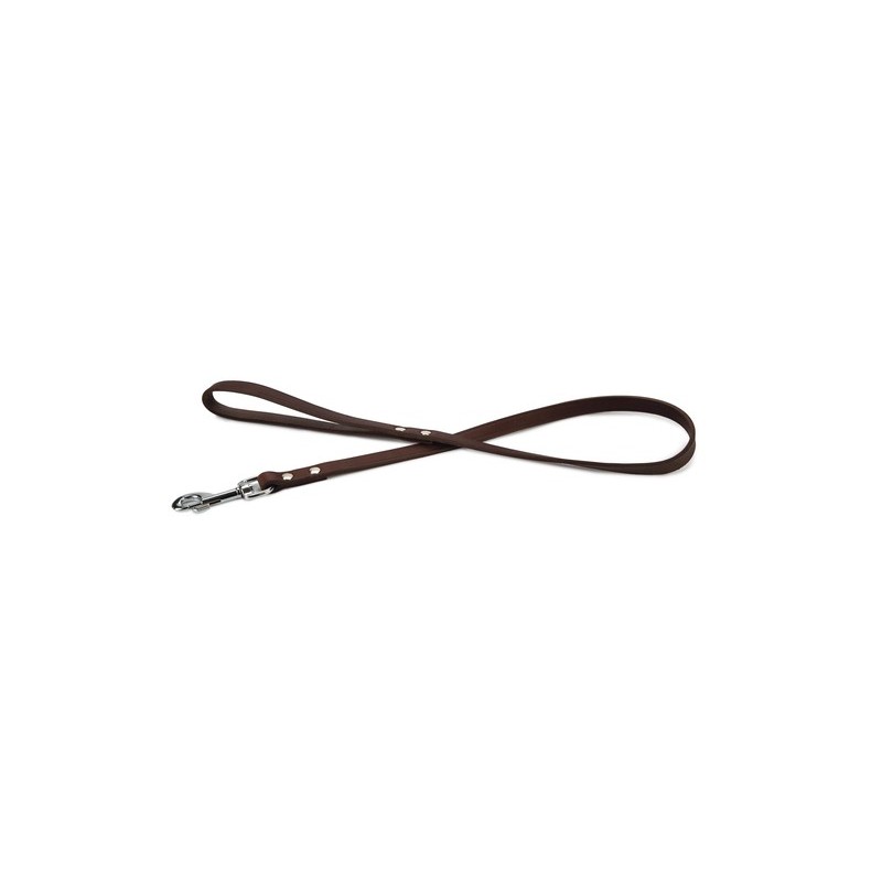 Beeztees hondenriem geniet bruin 100cm x 16mm