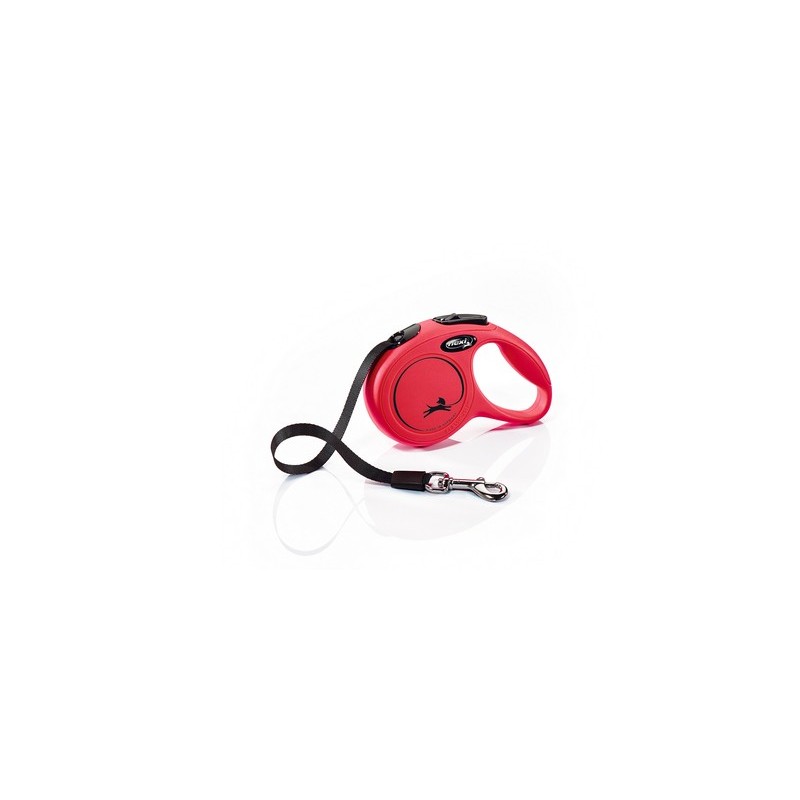 Flexi hondenriem new classic band xs rood 3m