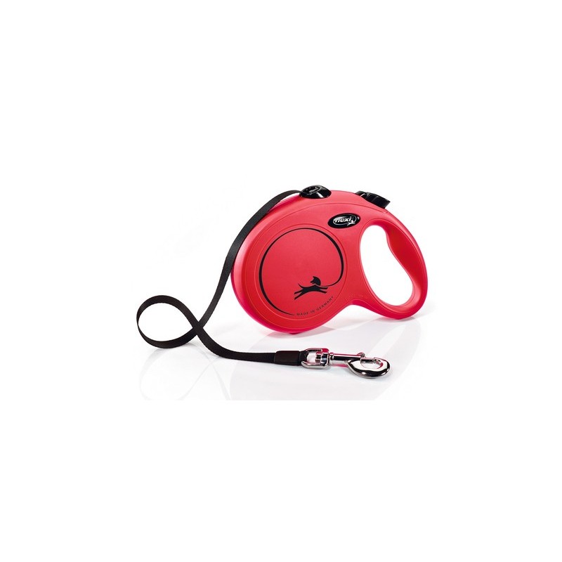 Flexi hondenriem new classic band L rood 5m