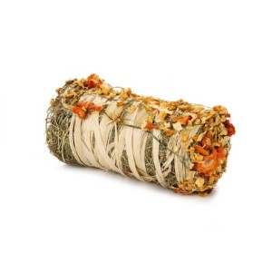 BZ knaagdiersnack Hooibaal met Groente 16x8 cm