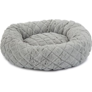 BZ Kattenmand Levisa pluche grijs 43x43x13 cm