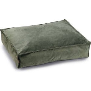Hondenkussen Nalino fluweel groen 70x55x15 cm